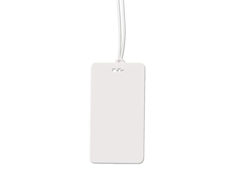 Kofferanhänger - Weiss bedrucken, Art.-Nr. LT90411-N0001