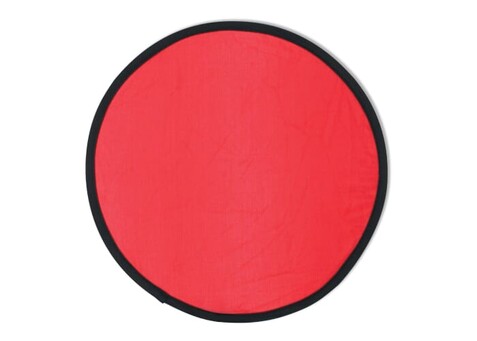 Faltbares Frisbee - Rot bedrucken, Art.-Nr. LT90511-N0021