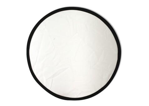 Faltbares Frisbee - Weiss bedrucken, Art.-Nr. LT90511-N0001