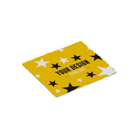 Antibakterielles Smartphone Reinigungstuch 150x180mm - Weiß/transparent bedrucken, Art.-Nr. LT91056-N0995