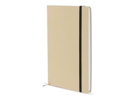 Notizbuch aus Karton mit runden Ecken A6 - Braun bedrucken, Art.-Nr. LT91067-N0051