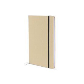 Notizbuch aus Karton mit runden Ecken A6 - Braun bedrucken, Art.-Nr. LT91067-N0051