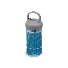 Fitness-Handtuch 30x90 cm - Blau bedrucken, Art.-Nr. LT91214-N0011