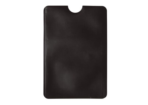 Kartenhalter Soft Anti Skim - Schwarz bedrucken, Art.-Nr. LT91242-N0002