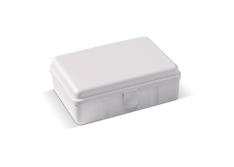 Brotdose Eins 950ml - Weiss bedrucken, Art.-Nr. LT91257-N0001