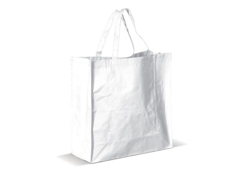 Laminierter PP-Gewebesack - Weiss bedrucken, Art.-Nr. LT91483-N0001