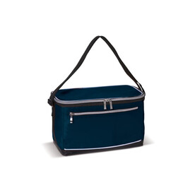 Schultertasche mit Kühlfunktion 30.5 x 17 x 19 cm - Dunkelblau bedrucken, Art.-Nr. LT91547-N0010