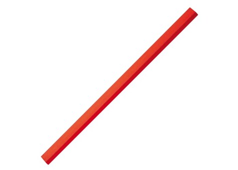 Zimmermannsbleistift 25cm - Rot bedrucken, Art.-Nr. LT91592-N0021