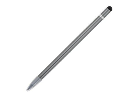 Langlebiger Aluminiumbleistift mit Radiergummi - Gun metal - dark bedrucken, Art.-Nr. LT91599-N0035 Langlebiger Aluminiumbleistift mit Radiergummi - Gun metal - dark bedrucken, Art.-Nr. LT91599-N0035