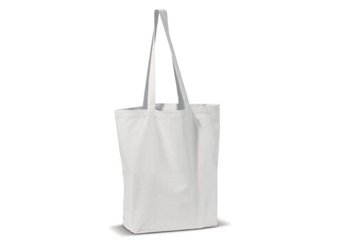 Umhängetasche canvas 250g/m² 41x12x43cm - Weiss bedrucken, Art.-Nr. LT91713-N0001