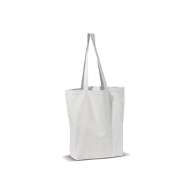 Umhängetasche canvas 250g/m² 41x12x43cm - Weiss bedrucken, Art.-Nr. LT91713-N0001