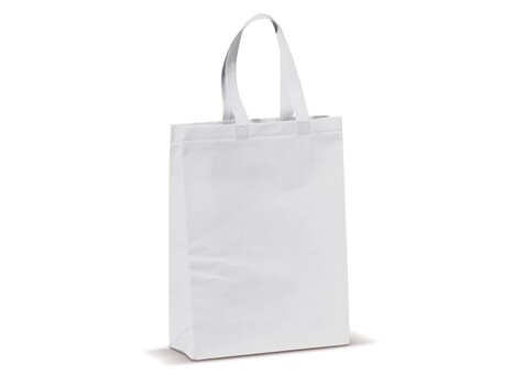 Laminierte Non Woven Tasche 105g/m² - Weiss bedrucken, Art.-Nr. LT91723-N0001 Laminierte Non Woven Tasche 105g/m² - Weiss bedrucken, Art.-Nr. LT91723-N0001