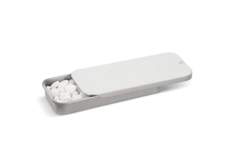 Mini-Schiebedose Pfefferminz - Silber bedrucken, Art.-Nr. LT91792-N0005 Mini-Schiebedose Pfefferminz - Silber bedrucken, Art.-Nr. LT91792-N0005