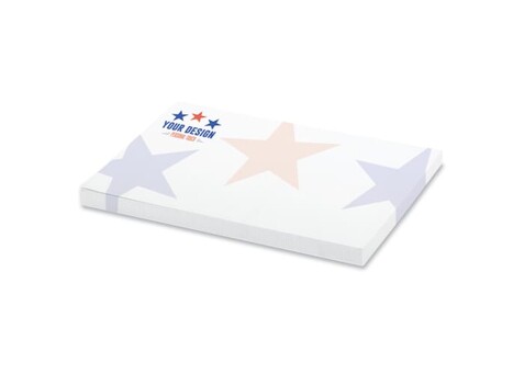 100 Blatt Haftnotizen, 100x72mm, full-colour - Weiss bedrucken, Art.-Nr. LT91946-N0001 100 Blatt Haftnotizen, 100x72mm, full-colour - Weiss bedrucken, Art.-Nr. LT91946-N0001