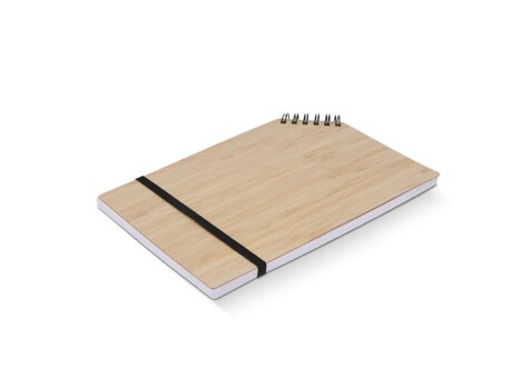 Notizbuch Bamboo Eckband A5 - Natur bedrucken, Art.-Nr. LT92073-N0094 Notizbuch Bamboo Eckband A5 - Natur bedrucken, Art.-Nr. LT92073-N0094