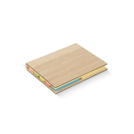 Haftnotizen Bambus 3 - Natur bedrucken, Art.-Nr. LT92075-N0094