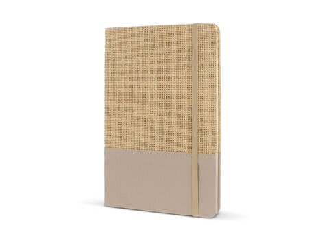 Notizbuch Jute R-PET - Ecru bedrucken, Art.-Nr. LT92077-N0054 Notizbuch Jute R-PET - Ecru bedrucken, Art.-Nr. LT92077-N0054