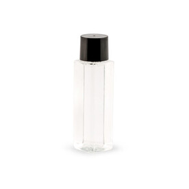 Duschgel &amp;amp; Shampoo Made in Europe 50ml - Transparent / Schwarz bedrucken, Art.-Nr. LT92720-N0402