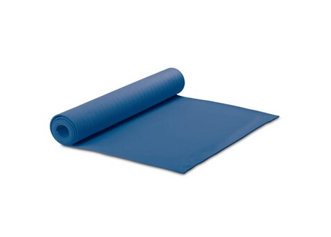 Fitness-Yogamatte mit Trageriemen - Dunkelblau bedrucken, Art.-Nr. LT93241-N0010