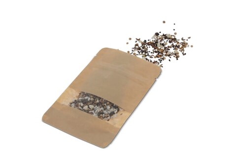 Saatgutbeutel getrocknete Blumen 4 Gramm - Braun bedrucken, Art.-Nr. LT94558-N0051 Saatgutbeutel getrocknete Blumen 4 Gramm - Braun bedrucken, Art.-Nr. LT94558-N0051