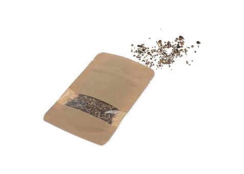 Tüte mit 4 Gramm Wildblumensamen - Braun bedrucken, Art.-Nr. LT94559-N0051 Tüte mit 4 Gramm Wildblumensamen - Braun bedrucken, Art.-Nr. LT94559-N0051