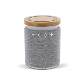 Bamboo wireless speaker 3W - Grau bedrucken, Art.-Nr. LT95021-N0061