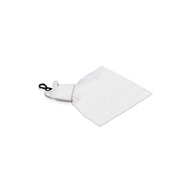 Schlüsselanhänger mit antibakteriellen Mikrofasertuch - Weiß/transparent bedrucken, Art.-Nr. LT95028-N0995