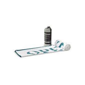 Schnelltrocknendes Handtuch 700x1400mm mit Beutel - Weiß/transparent bedrucken, Art.-Nr. LT95040-N0995