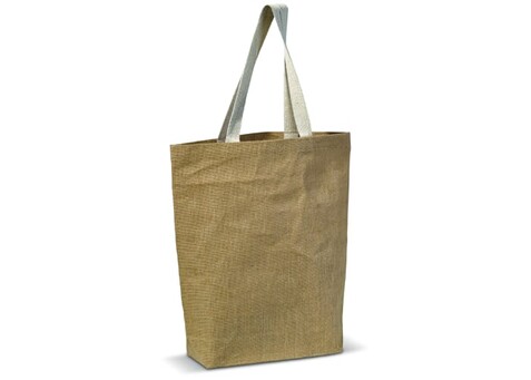 Umhängetasche Jute 340g/m² - Natur bedrucken, Art.-Nr. LT95108-N0094