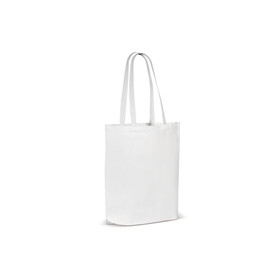Umhängetasche canvas OEKO-TEX®270g/m² 42x12x43cm - Weiss bedrucken, Art.-Nr. LT95164-N0001