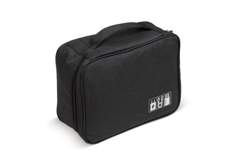 Travel Essentials Elektronik-Organizer - Schwarz bedrucken, Art.-Nr. LT95170-N0002 Travel Essentials Elektronik-Organizer - Schwarz bedrucken, Art.-Nr. LT95170-N0002