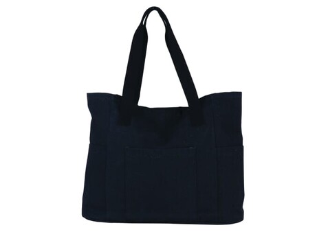 Tasche Recycelte canvas 310g/m² 42x13x43cm - Dunkelgrau bedrucken, Art.-Nr. LT95226-N0060