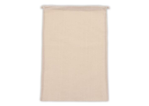 Zuziehbeutel OEKO-TEX® Baumwolle 140g/m² 30x45cm - Ecru bedrucken, Art.-Nr. LT95238-N0054