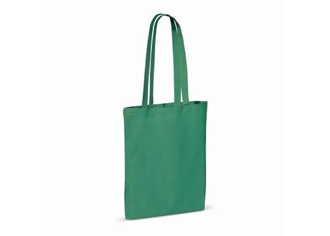 Tasche aus recycelter Baumwolle 140g/m² 38x42cm - Dunkelgrün bedrucken, Art.-Nr. LT95241-N0030