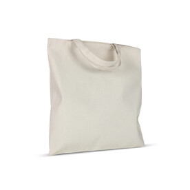 Tasche OEKO-TEX® natur kurze Henkel 220g/m² 38x42 cm - Ecru bedrucken, Art.-Nr. LT95257-N0054