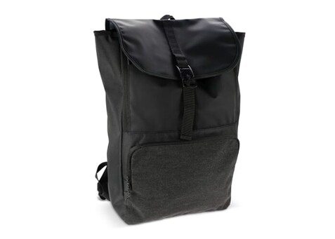 Laptop-Rucksack Liam RPET 20L - Schwarz bedrucken, Art.-Nr. LT95286-N0002 Laptop-Rucksack Liam RPET 20L - Schwarz bedrucken, Art.-Nr. LT95286-N0002
