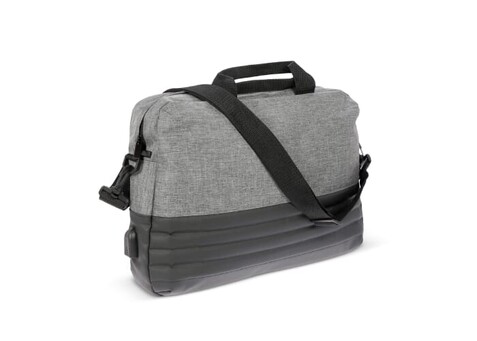 Laptop-Umhängetasche Addison 8L - Grau bedrucken, Art.-Nr. LT95288-N0061 Laptop-Umhängetasche Addison 8L - Grau bedrucken, Art.-Nr. LT95288-N0061