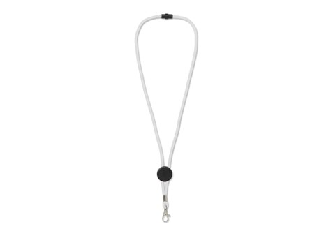 Paracord Lanyard - Weiss bedrucken, Art.-Nr. LT95304-N0001 Paracord Lanyard - Weiss bedrucken, Art.-Nr. LT95304-N0001
