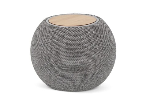5W Lautsprecher & 15W drahtloses Ladegerät R_PET & Bamboo - Grau bedrucken, Art.-Nr. LT95601-N0061 5W Lautsprecher & 15W drahtloses Ladegerät R_PET & Bamboo - Grau bedrucken, Art.-Nr. LT95601-N0061