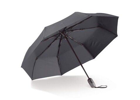 Luxus-Faltschirm 22” mit automatischer Öffnung und Schließung - Schwarz bedrucken, Art.-Nr. LT97105-N0002 Luxus-Faltschirm 22” mit automatischer Öffnung und Schließung - Schwarz bedrucken, Art.-Nr. LT97105-N0002