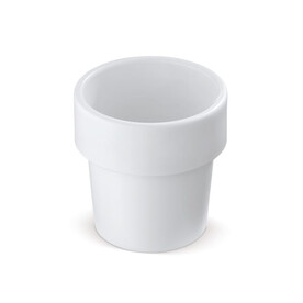 Heiß-aber-cool Kaffeebecher 240ml - Weiss bedrucken, Art.-Nr. LT98706-N0001