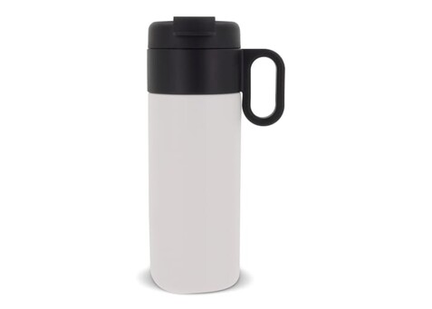 Isolierbecher Flow mit Griff Sublimation 400ml - Weiss bedrucken, Art.-Nr. LT98718-N0001 Isolierbecher Flow mit Griff Sublimation 400ml - Weiss bedrucken, Art.-Nr. LT98718-N0001