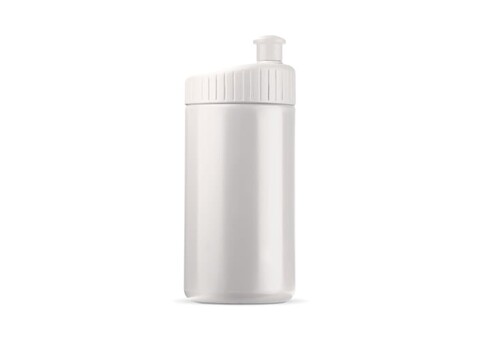 Sportflasche Design 500ml - Weiss bedrucken, Art.-Nr. LT98796-N0001