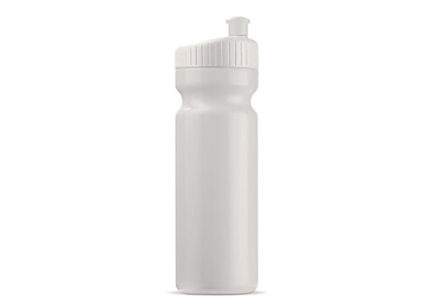 Sportflasche Design 750ml - Weiss bedrucken, Art.-Nr. LT98798-N0001