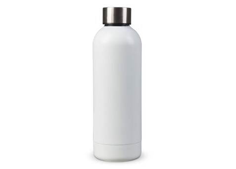 Isolierflasche matt 500ml - Weiss bedrucken, Art.-Nr. LT98833-N0001