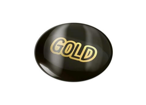 Doming Rund Ø 15 mm - Gold bedrucken, Art.-Nr. LT99102-N0006