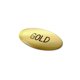 Doming Oval 30x15 mm - Gold bedrucken, Art.-Nr. LT99127-N0006