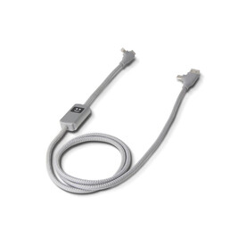 Xoopar Allure PD-Kabel mit Datenübertragung - Hellgrau bedrucken, Art.-Nr. LT41020-N0062