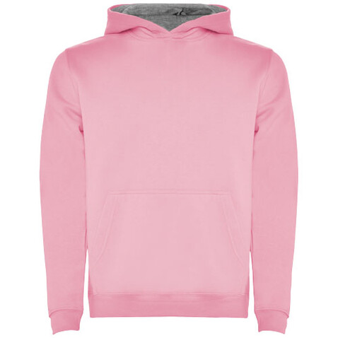 Urban Kapuzenpullover für Kinder, hellrosa, Marl Grey bedrucken, Art.-Nr. K10678FC