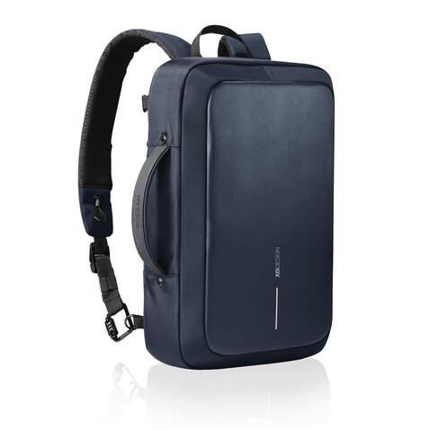 Bobby Bizz 2.0 Anti-Diebstahl Rucksack & Aktentasche navy blau, navy blau bedrucken, Art.-Nr. P705.925 Bobby Bizz 2.0 Anti-Diebstahl Rucksack & Aktentasche navy blau, navy blau bedrucken, Art.-Nr. P705.925
